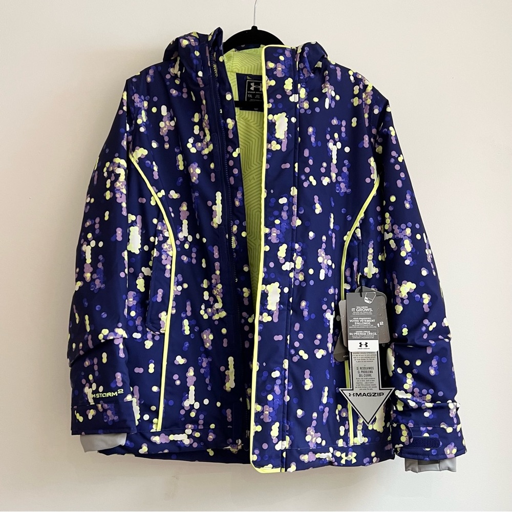 Under Armour Coat ColdGear Infrared Aura Jacket Purple